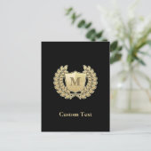 リース（シールド付） ポストカード (スタンド正面)