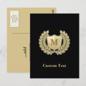 リース（シールド付） ポストカード (正面/裏面)