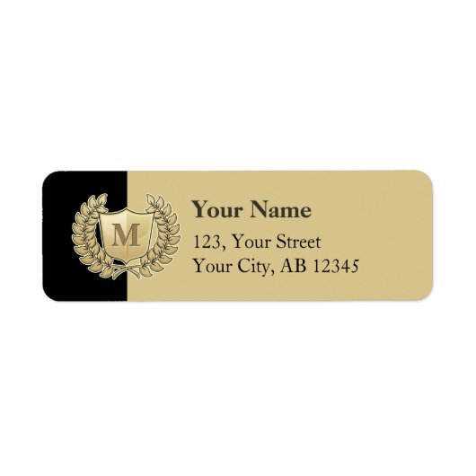 リース（シールド付） ラベル (正面)