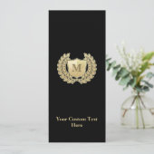 リース(シールド付) 招待状 (スタンド正面)