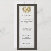 リース(シールド付) 招待状 (裏面)