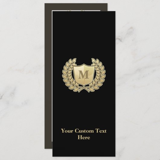 リース(シールド付) 招待状 (正面/裏面)