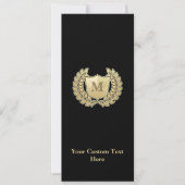 リース(シールド付) 招待状 (正面)