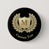 リース（シールド付） 缶バッジ (正面)