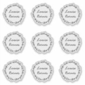 リース シール (正面)