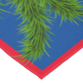 リースforホリデークリスマスガーランド テーブルクロス (アングル)