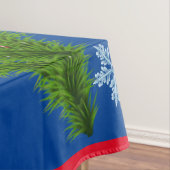 リースforホリデークリスマスガーランド テーブルクロス (インサイチュ)