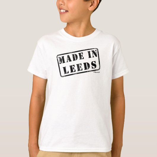 リーズで作られる Tシャツ (正面)