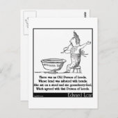 リーズの老人がいた ポストカード (正面/裏面)