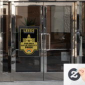 リーズゲイプライド – リーズ・イングランドLGBT - ウィンドウサイン (オフィスドア)