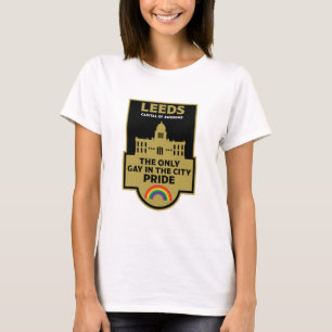 リーズゲイプライド – リーズ・イングランドLGBT - Tシャツ