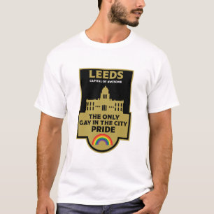 リーズゲイプライド – リーズ・イングランドLGBT - Tシャツ
