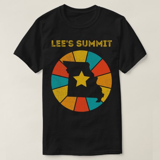 リーズサミットミズーリヴィンテージ動揺して土産 Tシャツ (デザイン正面)