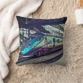 リーズ列車 クッション (ブランケット)