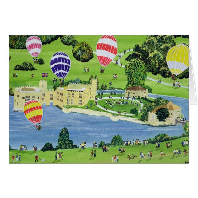 リーズ城で風船のようにふくらむこと (正面横)