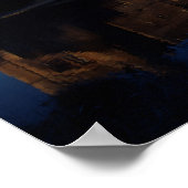 リーズ城12C.ノーマンの砦と ポスター (角)