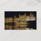 リーズ城、ケント、イギリス 名刺 (裏面)