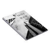 リーズ建物アート写真スパイラルフォトノートブック ノートブック (右側)