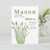 リーズ誕生日招待状 招待状 (スタンド正面)