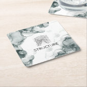 リーズ音色 スクエアペーパーコースター (アングル)