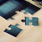 リーズ駅で列車。 ジグソーパズル (側面)