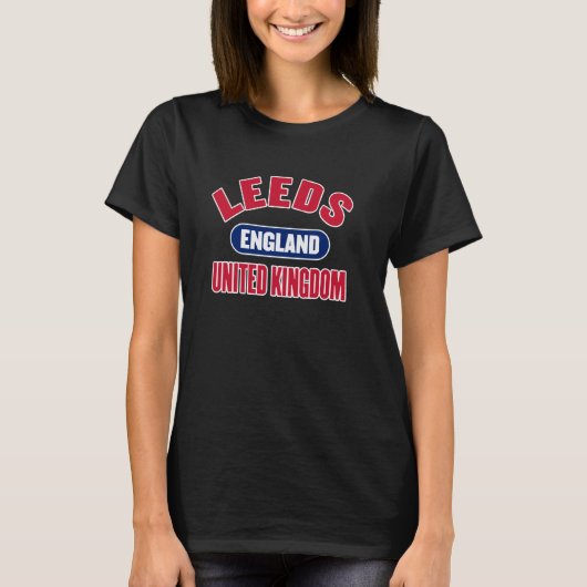 リーズ イングランド イギリス Tシャツ (正面)