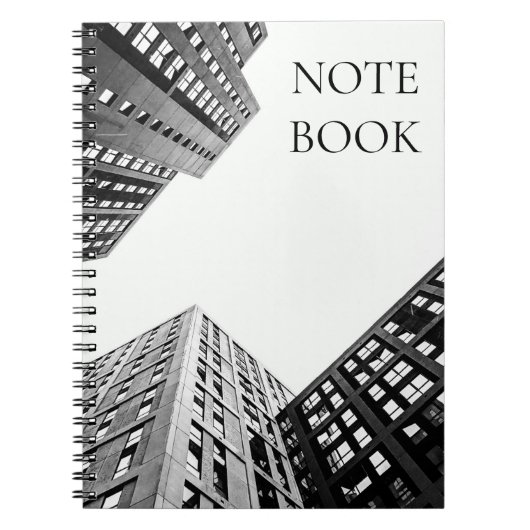 リーズ・シティー・スパイラルフォトノートブック ノートブック (正面)