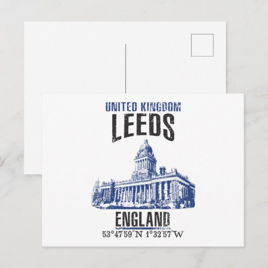 リーズ ポストカード (正面/裏面)