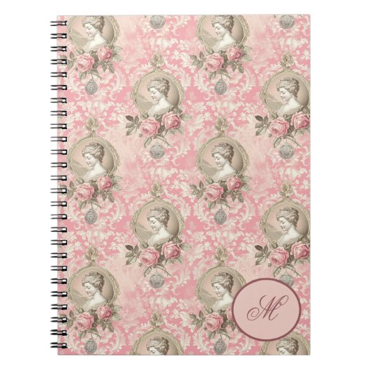 リーセインスパイアンパーソナライズされたシー ノートブック (正面)