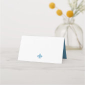 リーセフランスのンシーブルー（紋章の）フラ・ダ・リパタ結婚ーン プレイスカード (裏面)