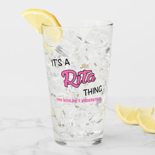 リータが理解できないこと タンブラーグラス (アイス正面)