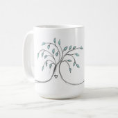 リータのハートNUNO コーヒーマグカップ (正面左)