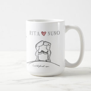 リータのハートNUNO コーヒーマグカップ