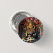 リータン修道院仏像 缶バッジ (正面&裏面)