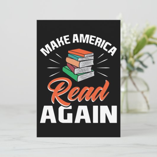 リーダギフトで再びアメリカ読を作る サンキューカード (スタンド正面)