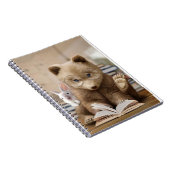 リーダギフトベアとウサギ読の本書 ノートブック (右側)