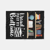 リーダギフトI読過去My Bedtime フリースブランケット (正面(横))