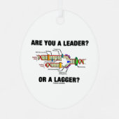 リーダーか?短剣か?DNA複製 メタルオーナメント (裏面)