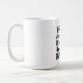 リーダーに連れて行ってくれ |かわいいエイリアン皮肉引用文 コーヒーマグカップ (左)