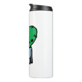 リーダーに連れて行ってくれ |かわいいエイリアン皮肉引用文 タンブラー (回転右)