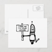 リーダーに連れて行ってくれ ポストカード (正面/裏面)