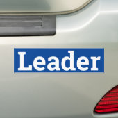 リーダーの印かsticker/MAGNET バンパーステッカー (車上)