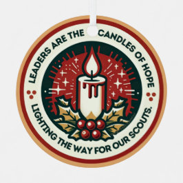 リーダーはホープ部隊のキャンドルオーナメント メタルオーナメント