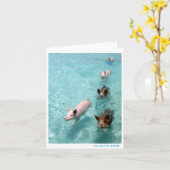 リーダーを後を追って下さい カード (黄色い花)