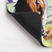 リーダーを後を追って下さい マウスパッド (コーナー)