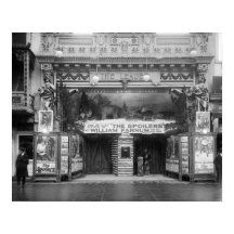 リーダーシアター、1921年。ヴィンテージ写真