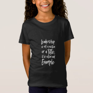 リーダーシップの例 Tシャツ