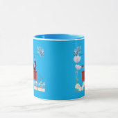 リーダーシップの力 azure マグカップ (中央)