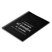 リーダーシップは、支配ではなくインスピレーションに基づいている ノートブック (左側)