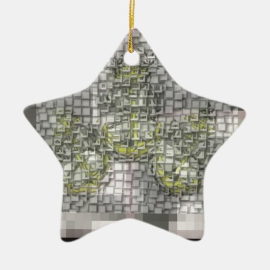 リーダーシップは、見つける懸命ではありません セラミックオーナメント (正面)